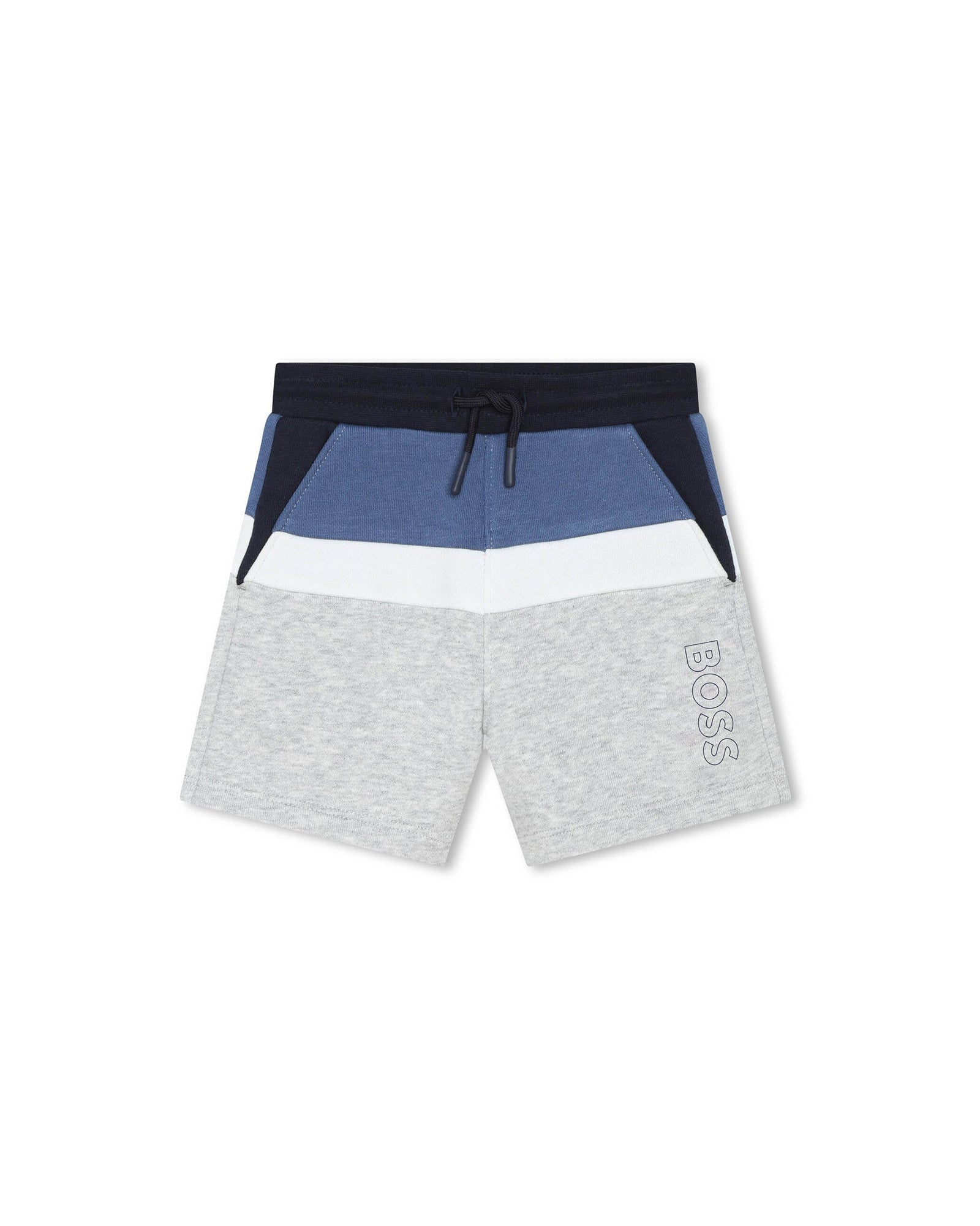 Bermuda en molleton - Gris Chiné