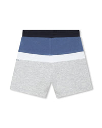 Bermuda en molleton - Gris Chiné