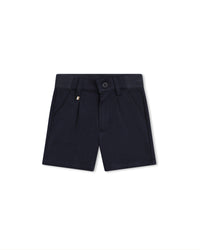 Bermuda en chaîne-et-trame - Bleu Cargo