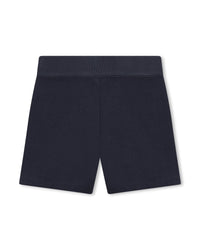 Bermuda en chaîne-et-trame - Bleu Cargo