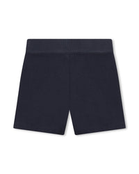 Bermuda en chaîne-et-trame - Bleu Cargo