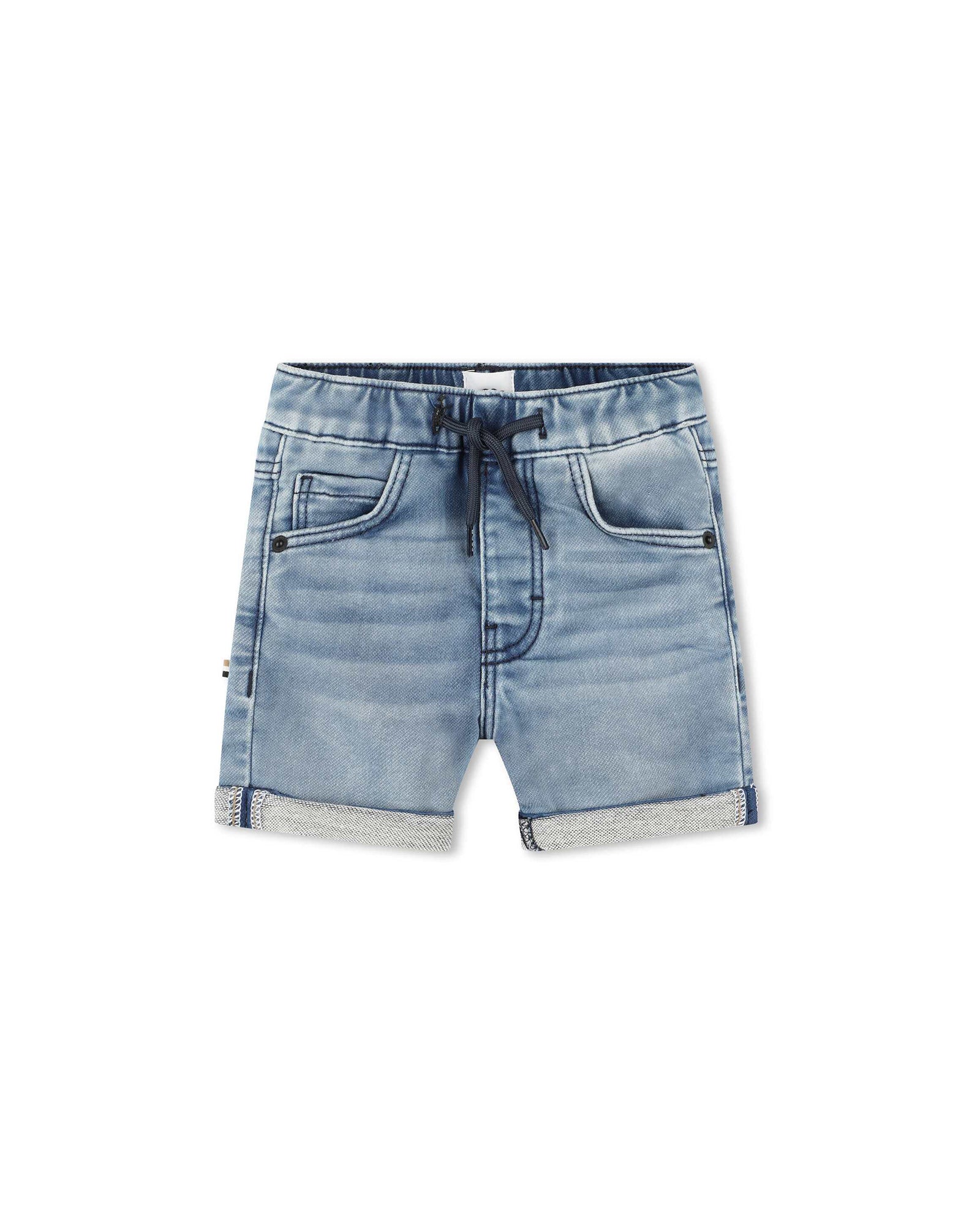 Short à taille élastiquée - Double Stone