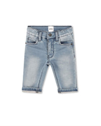 Pantalon à poches en denim - Double Stone