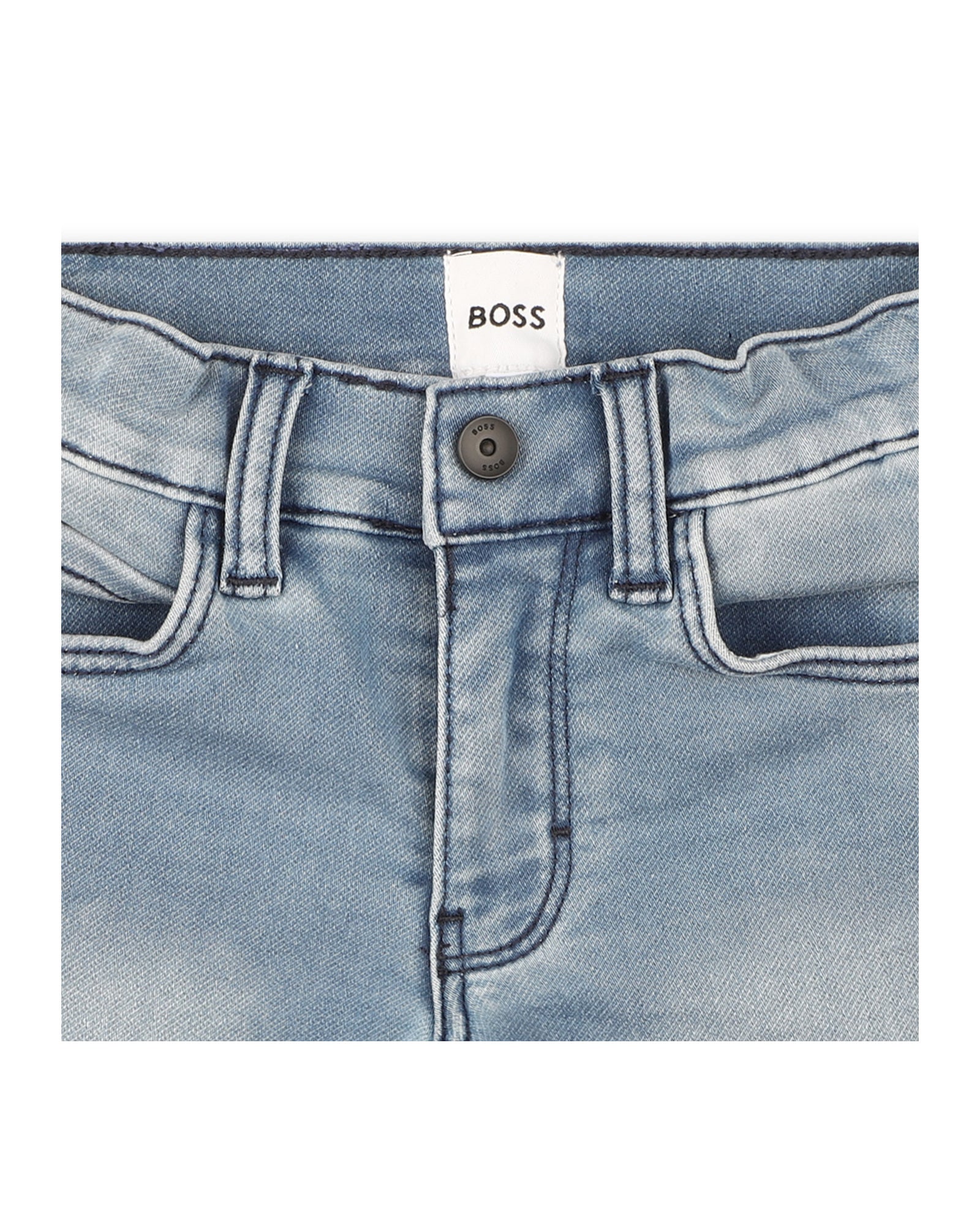 Pantalon à poches en denim - Double Stone
