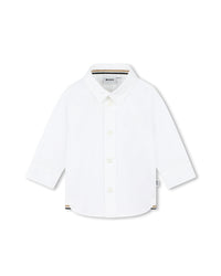 Chemise à manches longues - Blanc