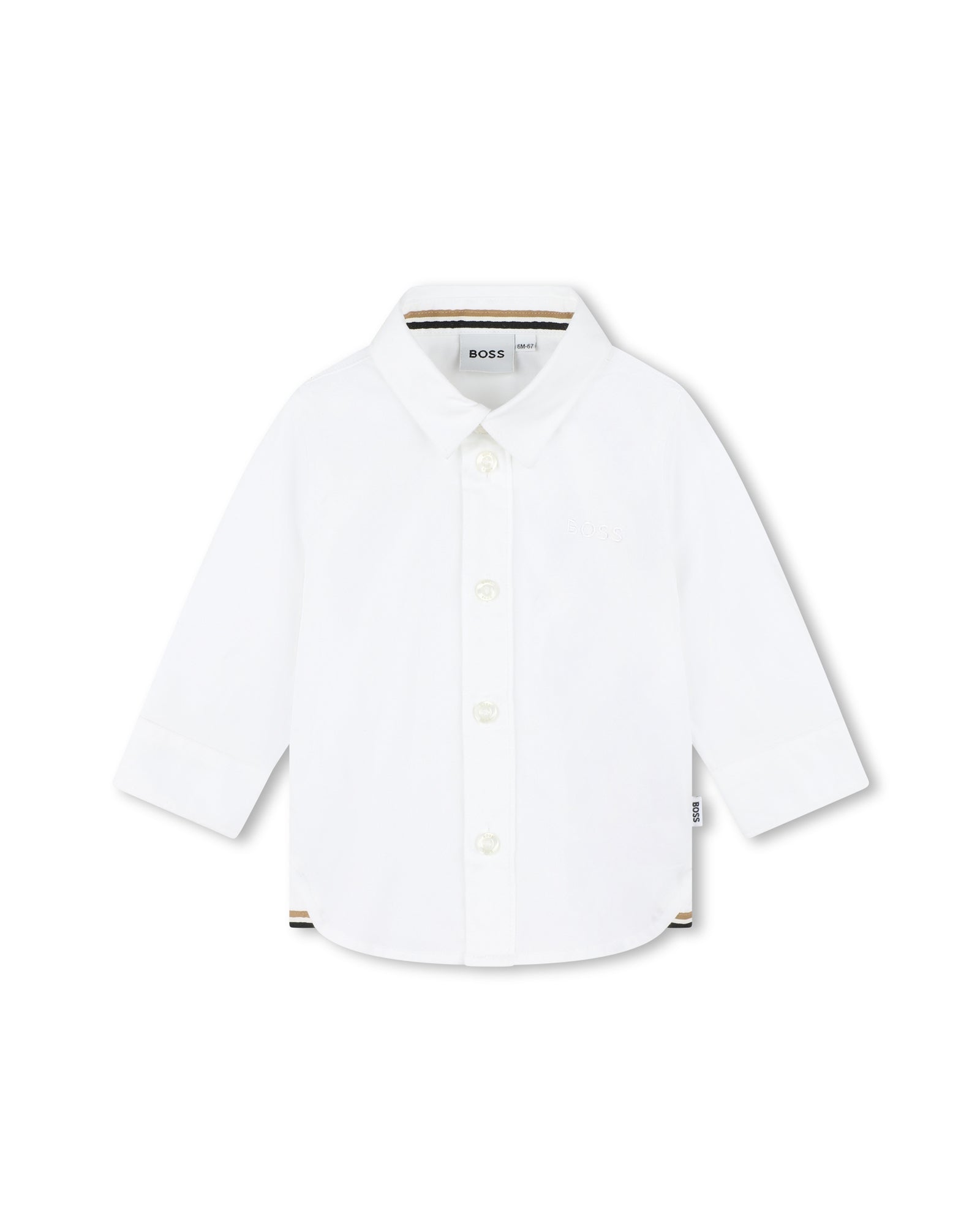 Chemise à manches longues - Blanc