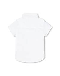 Chemise à manches courtes - Blanc
