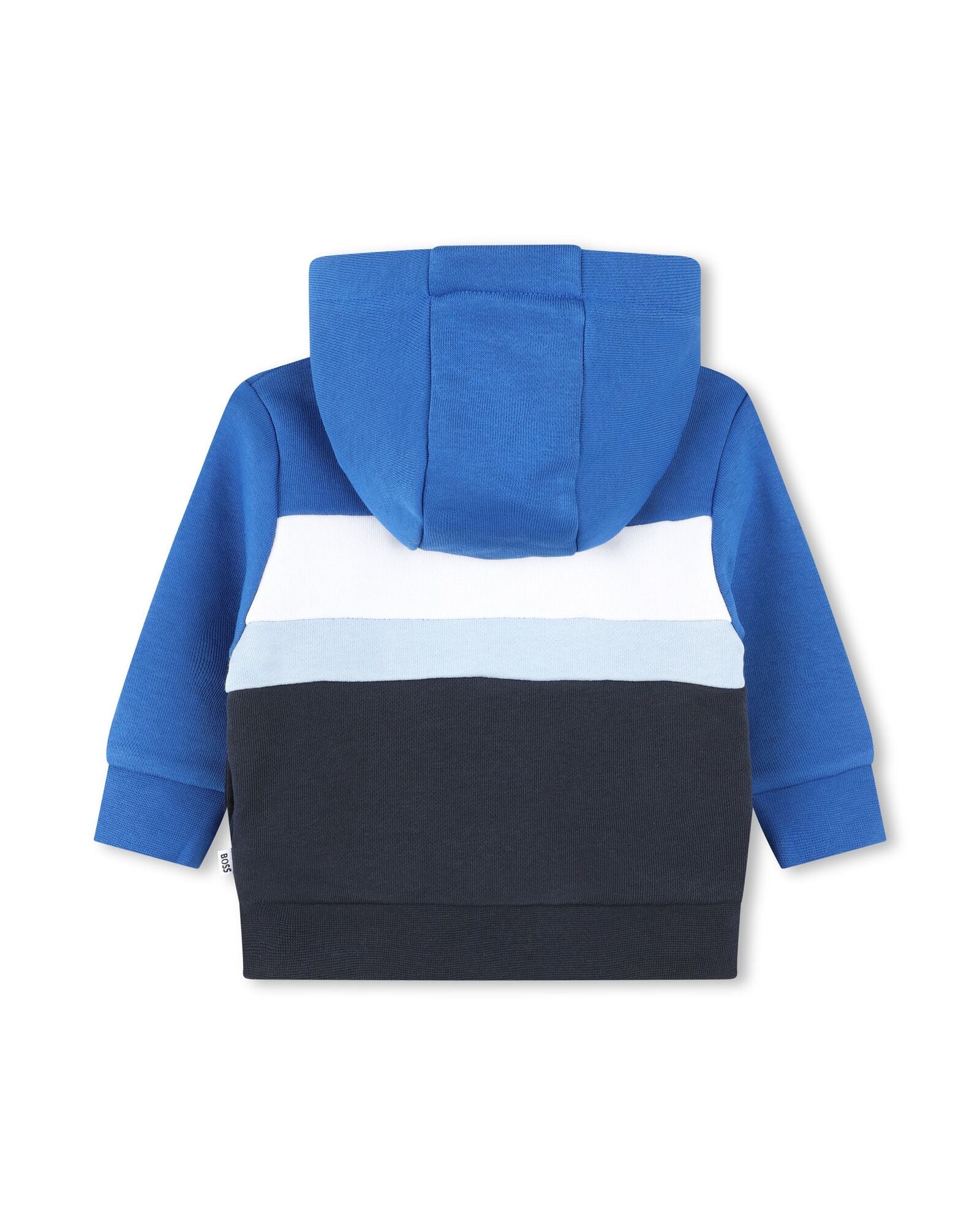 Cardigan à capuche en coton - Bleu Cargo