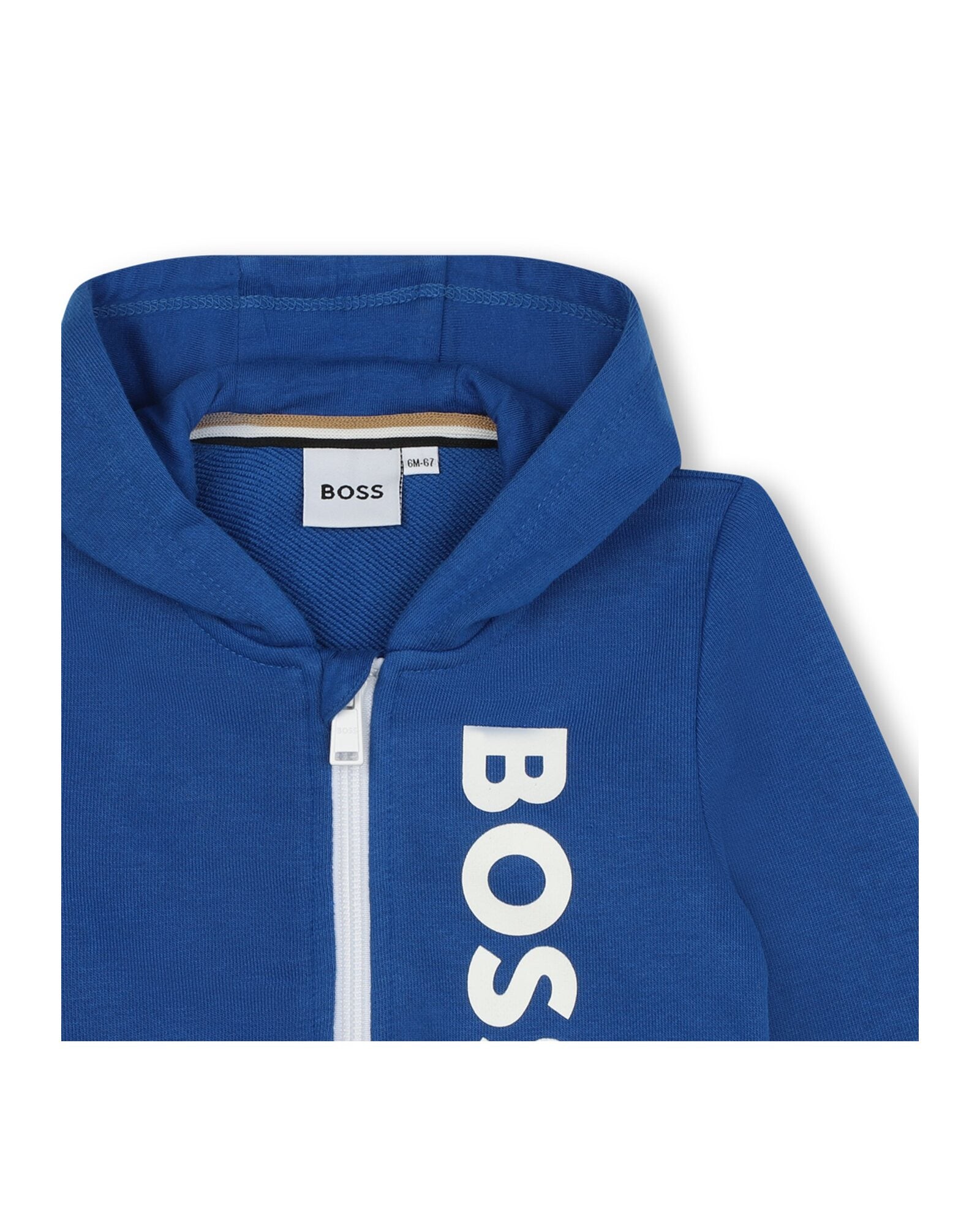 Cardigan de jogging à capuche - Bleu Vif