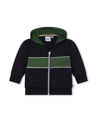 Cardigan à capuche - Bleu Cargo