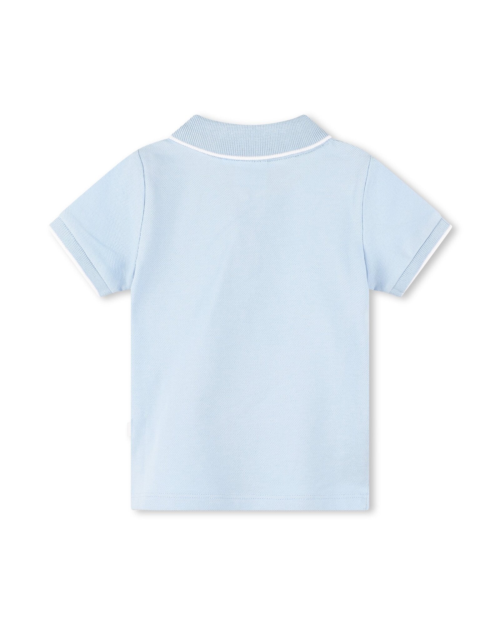 Polo à manches courtes - Bleu Oxford