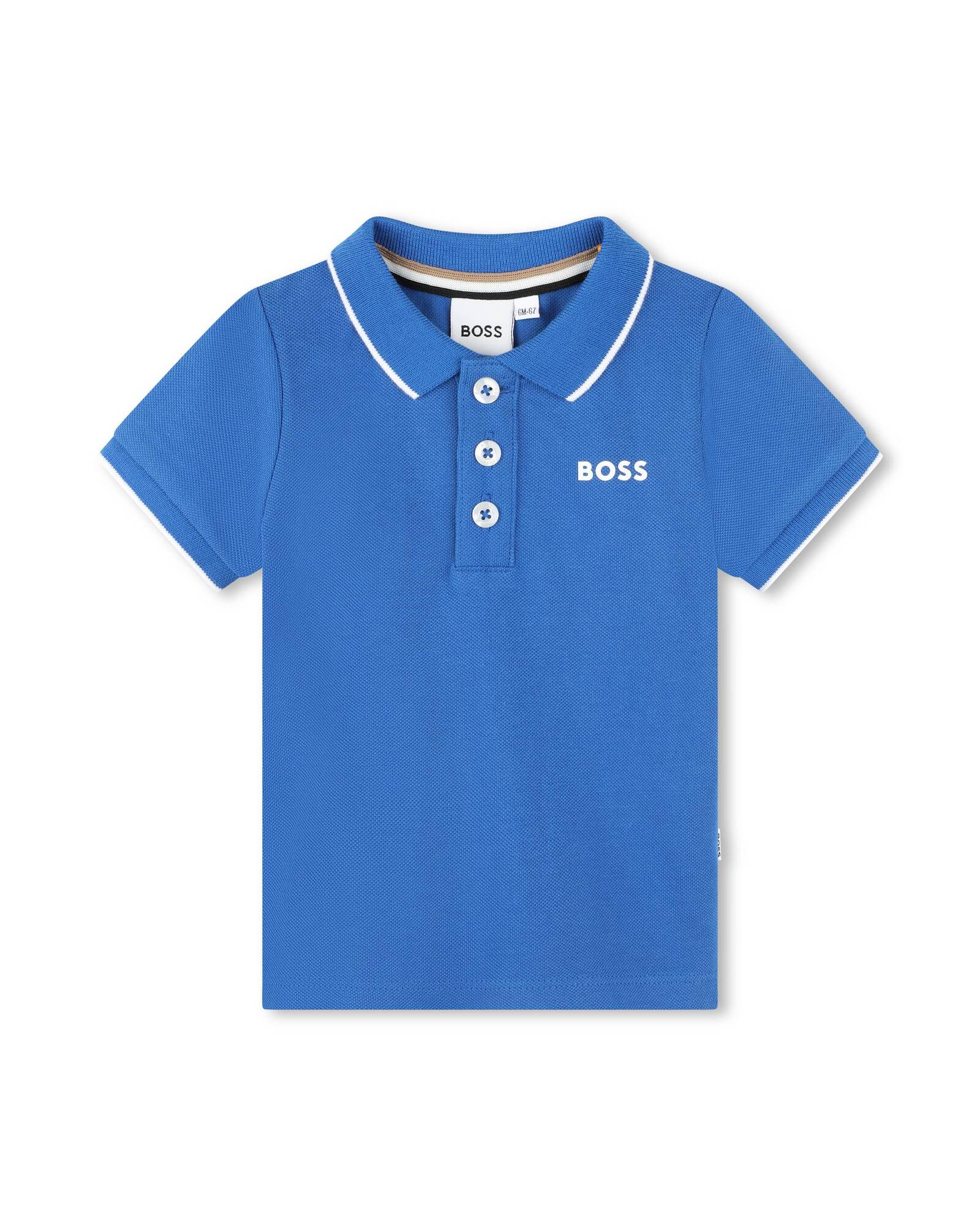 Polo à manches courtes - Bleu Vif