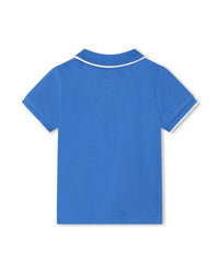 Polo à manches courtes - Bleu Vif