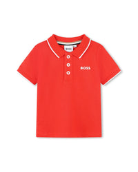 Polo à manches courtes - Rouge Vif