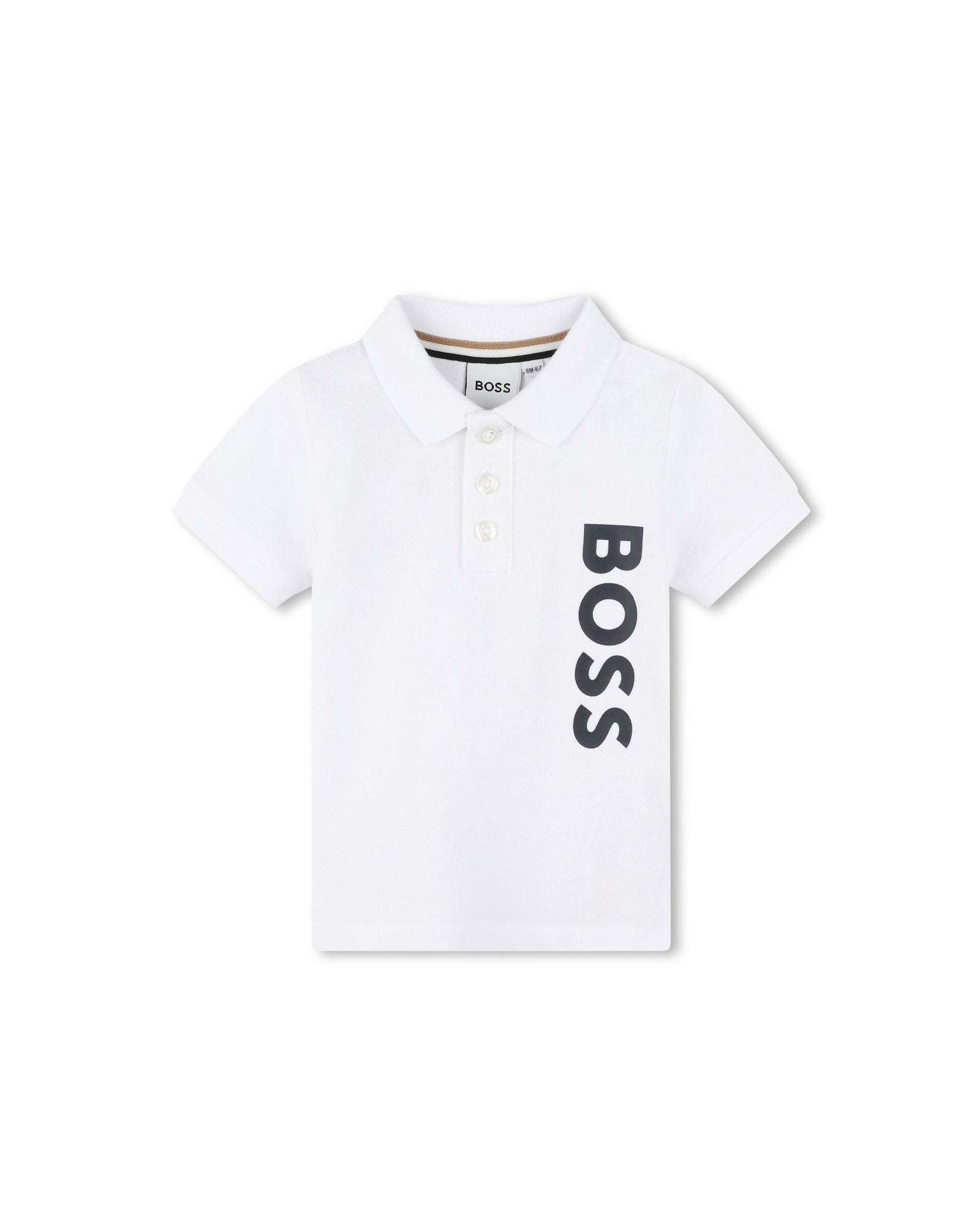 Polo à manches courtes - Blanc