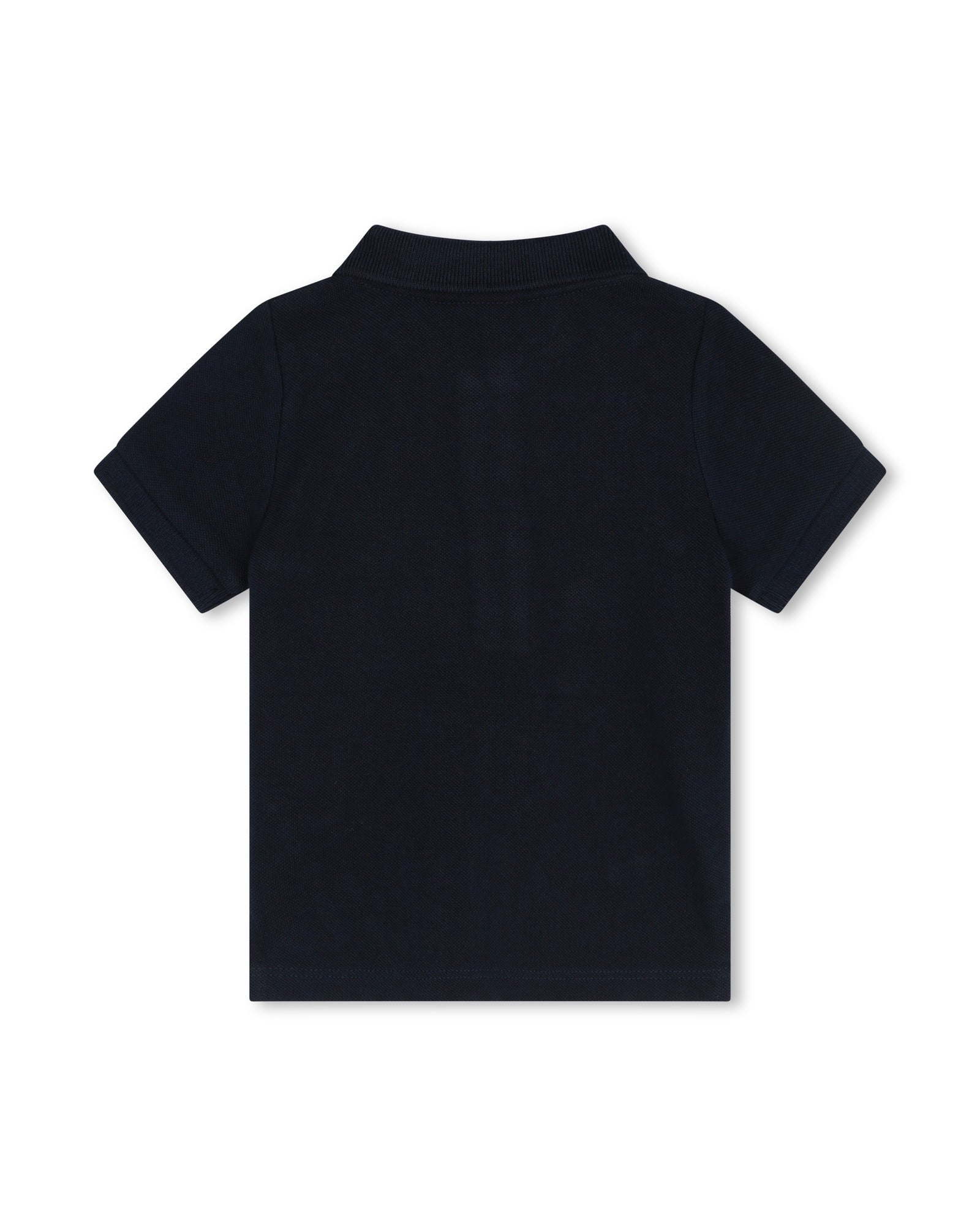 Polo à manches courtes en coton - Bleu Cargo