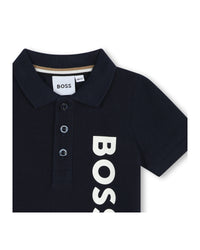 Polo à manches courtes - Bleu Cargo
