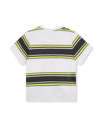 T-shirt à manches courtes - Blanc Jaune