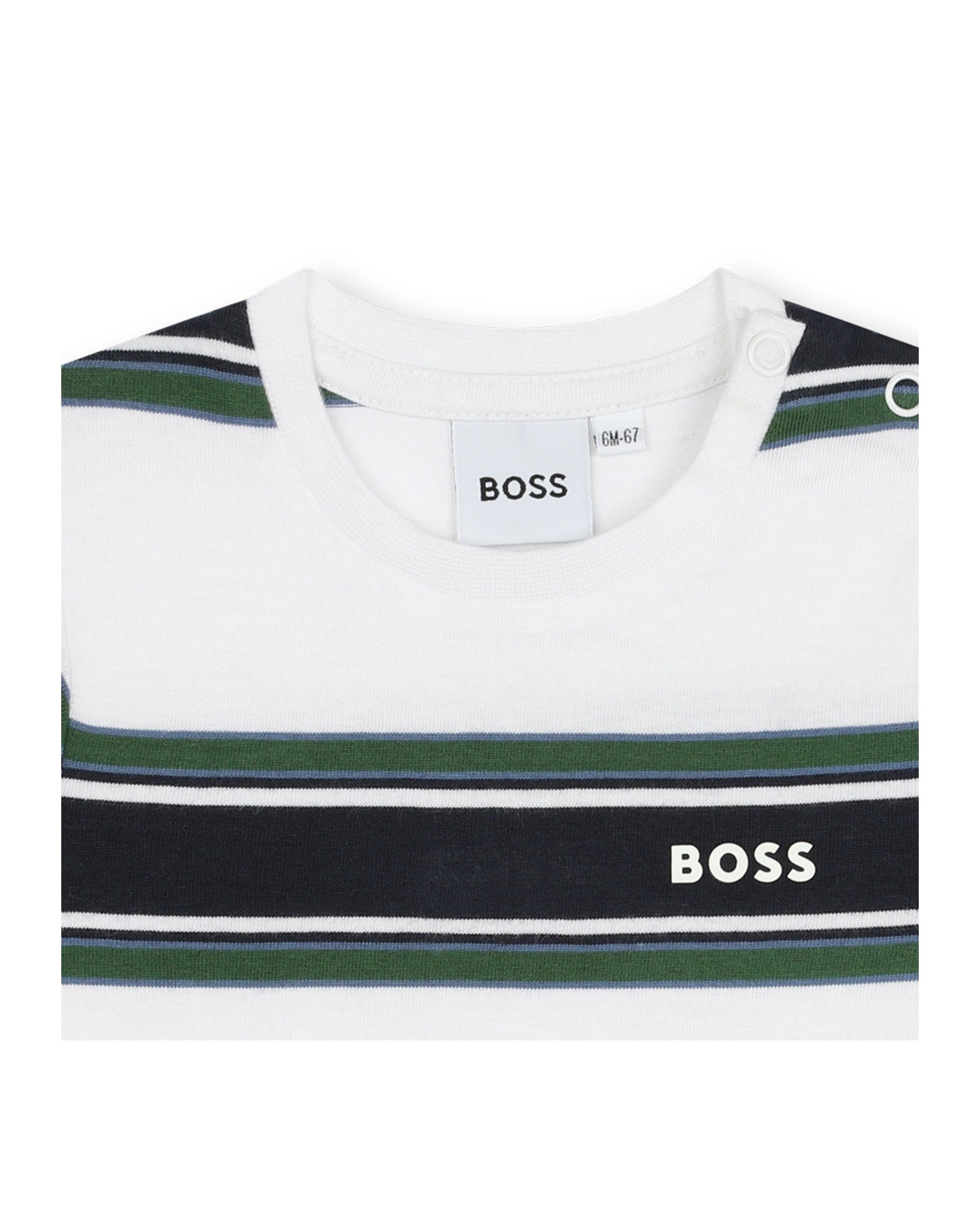 T-shirt à manches courtes - Blanc Vert