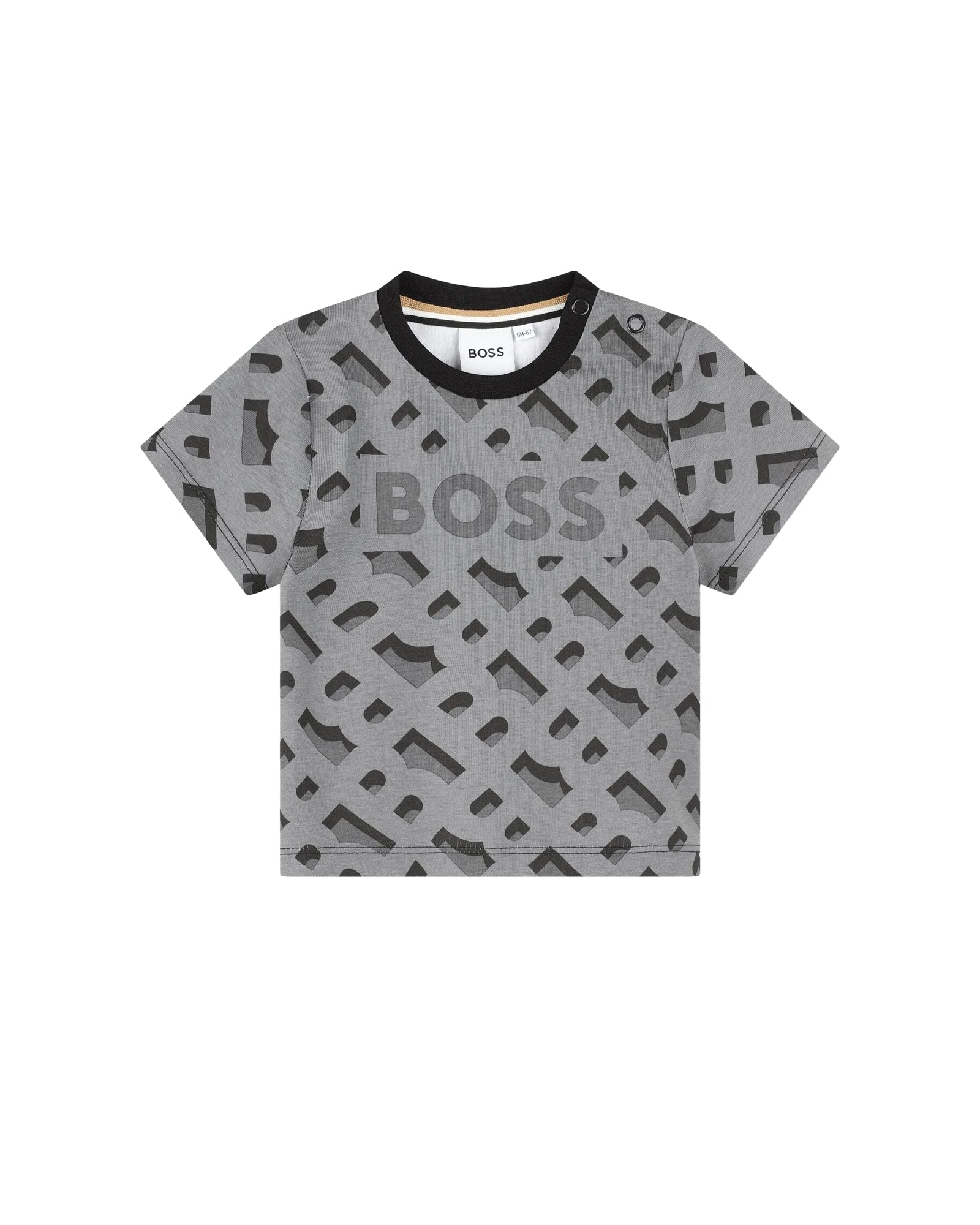 T-shirt à manches courtes en coton - Black