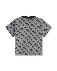 T-shirt à manches courtes en coton - Black