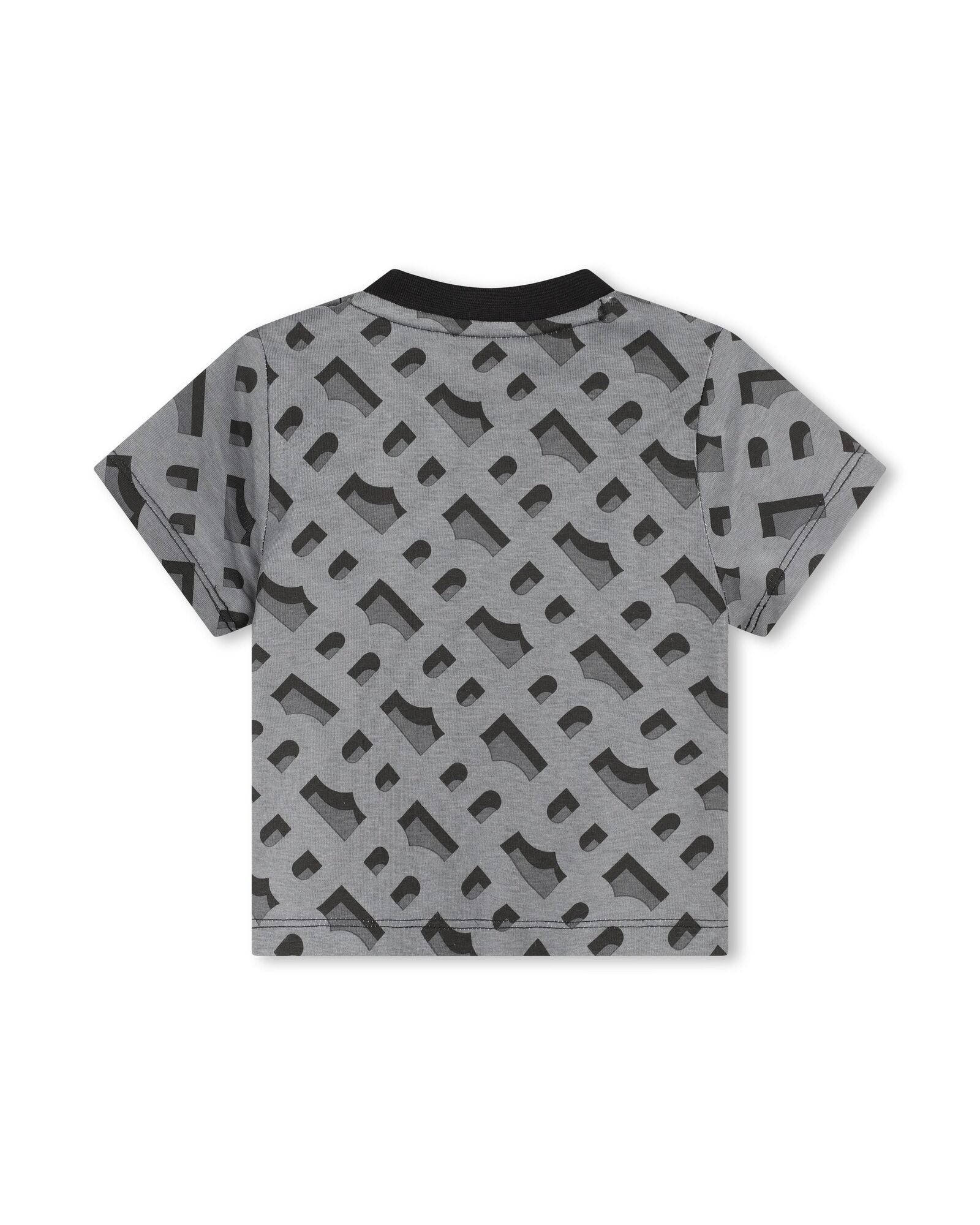 T-shirt à manches courtes en coton - Black