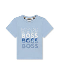 T-shirt à manches courtes - Bleu Oxford