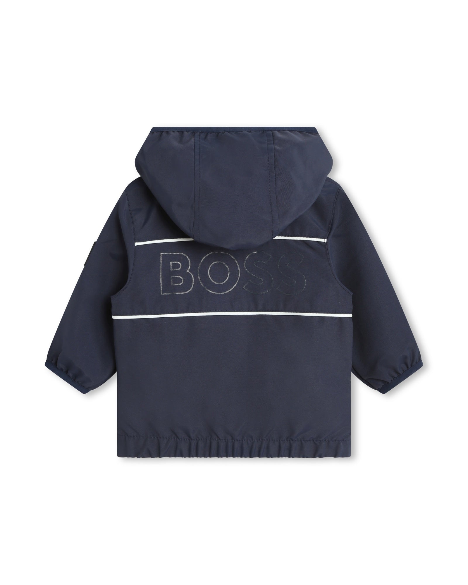 Coupe-vent à capuche - Bleu Cargo