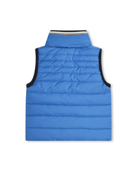 Doudoune sans manches réversible - Bleu Vif