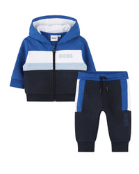 Cardigan and jogging suit - Cargo Blue