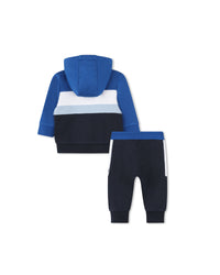 Ensemble cardigan et jogging - Bleu Cargo