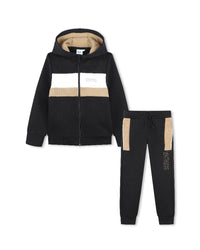 Ensemble cardigan et pantalon - Black