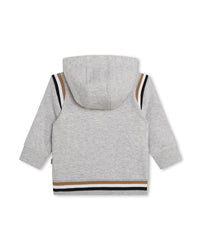 Ensemble cardigan et pantalon - Gris Chiné