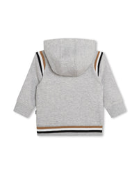 Ensemble cardigan et pantalon - Gris Chiné