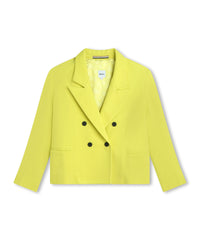 Veste de costume en milano léger - Absinthe