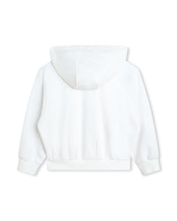 Cardigan à capuche - Blanc