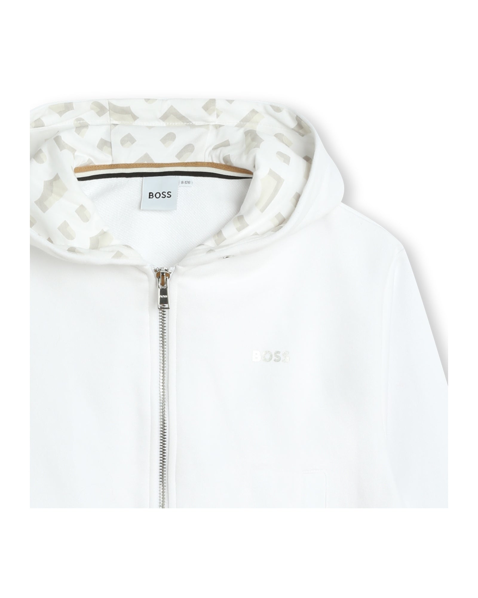 Cardigan à capuche - Blanc