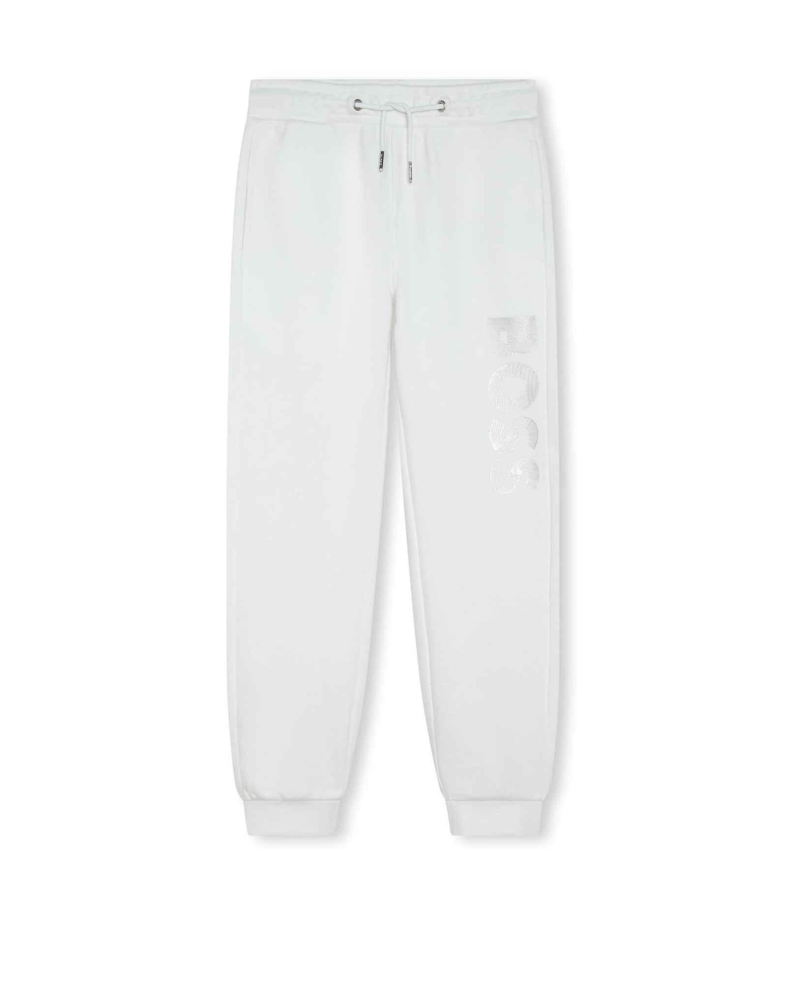 Pantalon à taille élastiquée - Blanc