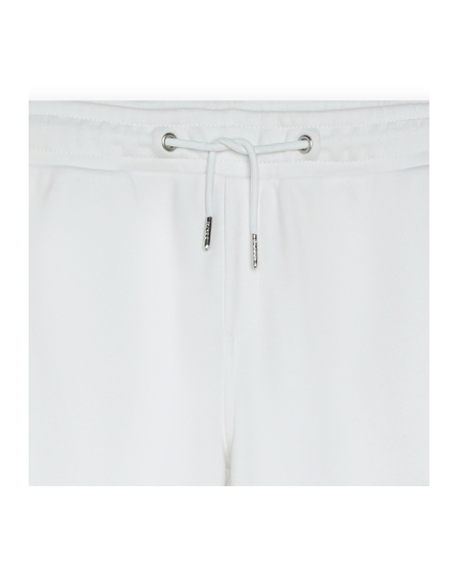 Pantalon à taille élastiquée - Blanc