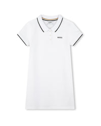 Robe à manches courtes - Blanc