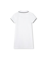 Robe à manches courtes - Blanc