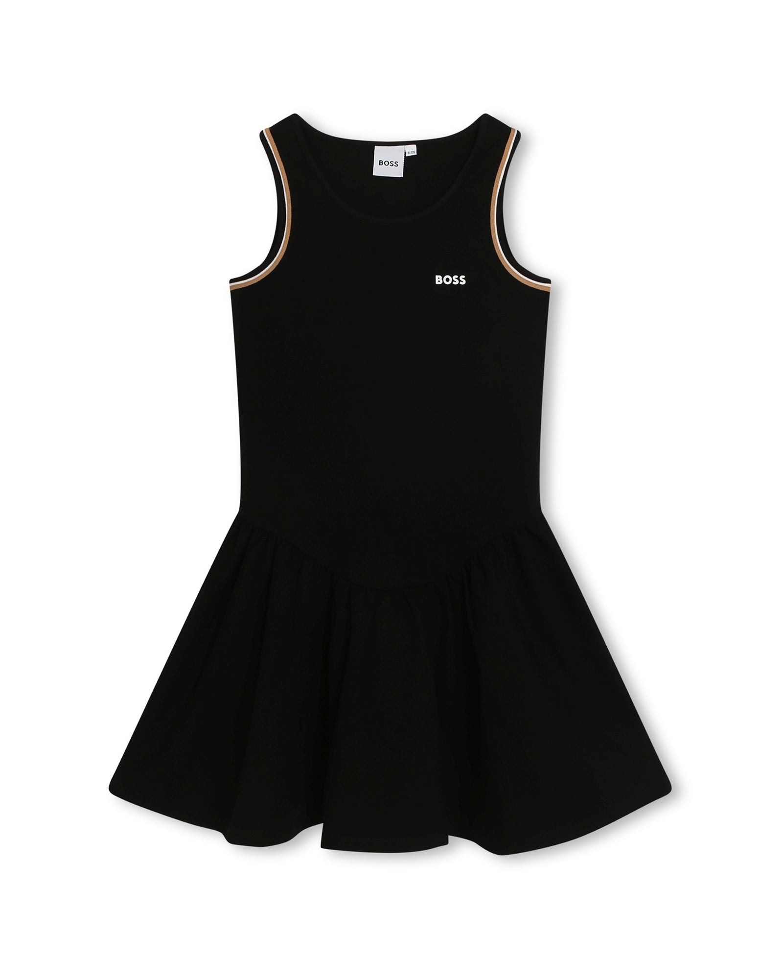 Sleeveless dress in milano - Black