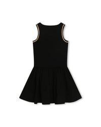 Sleeveless dress in milano - Black