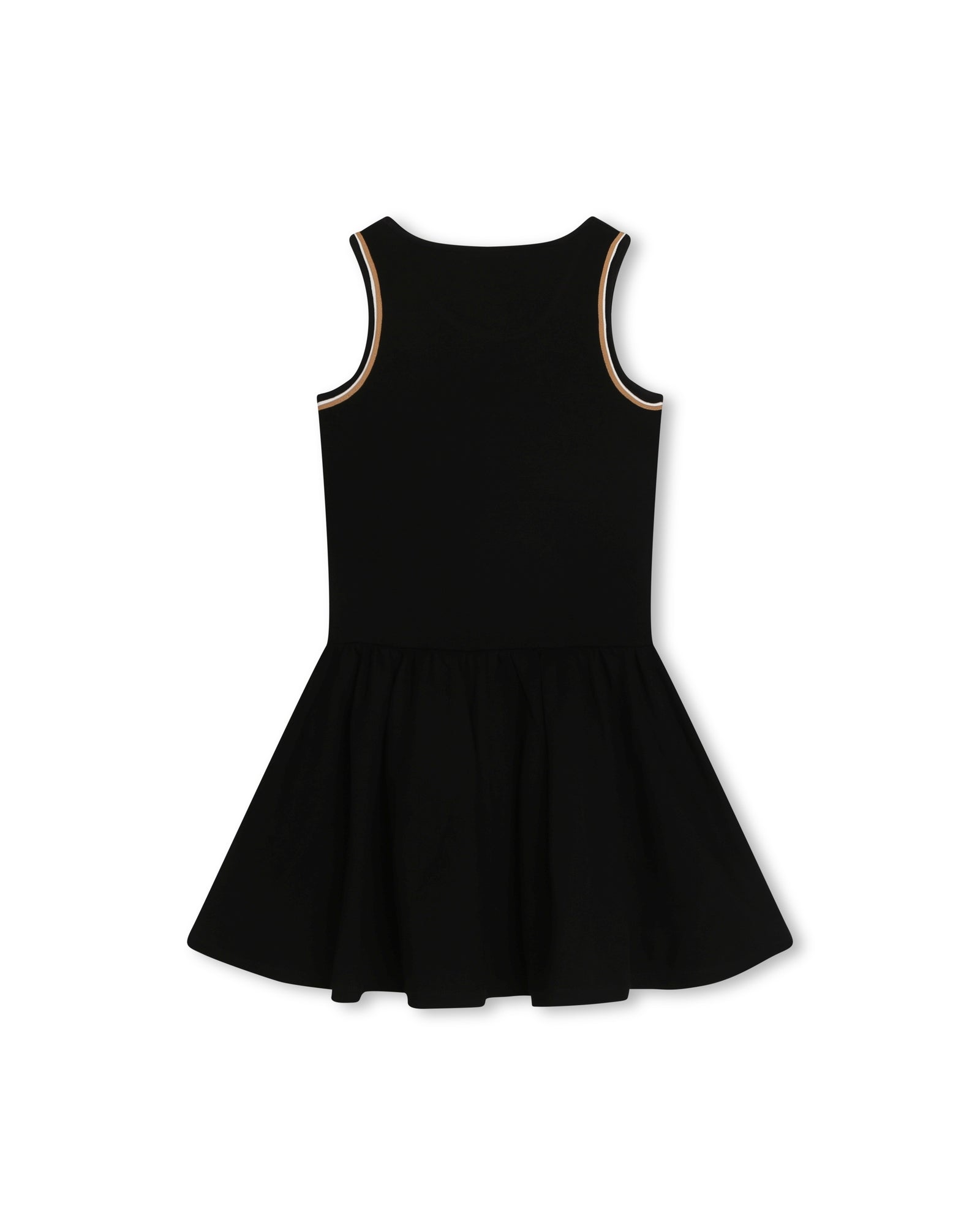 Sleeveless dress in milano - Black