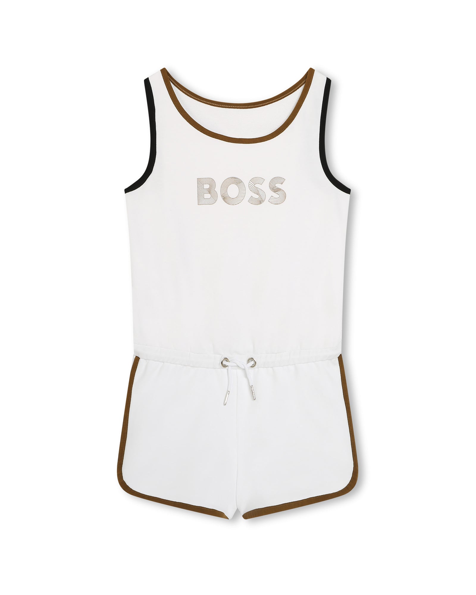 Combi-short sans manches - Blanc
