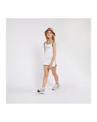 Combi-short sans manches - Blanc