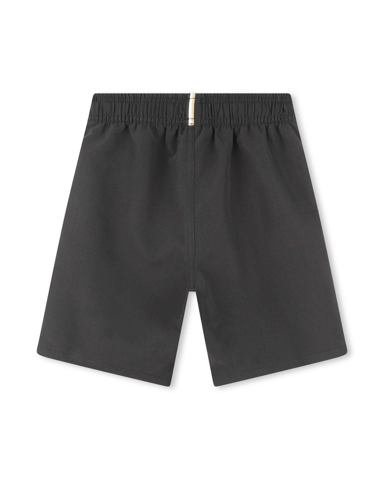 Short de bain à taille élastiquée - Black