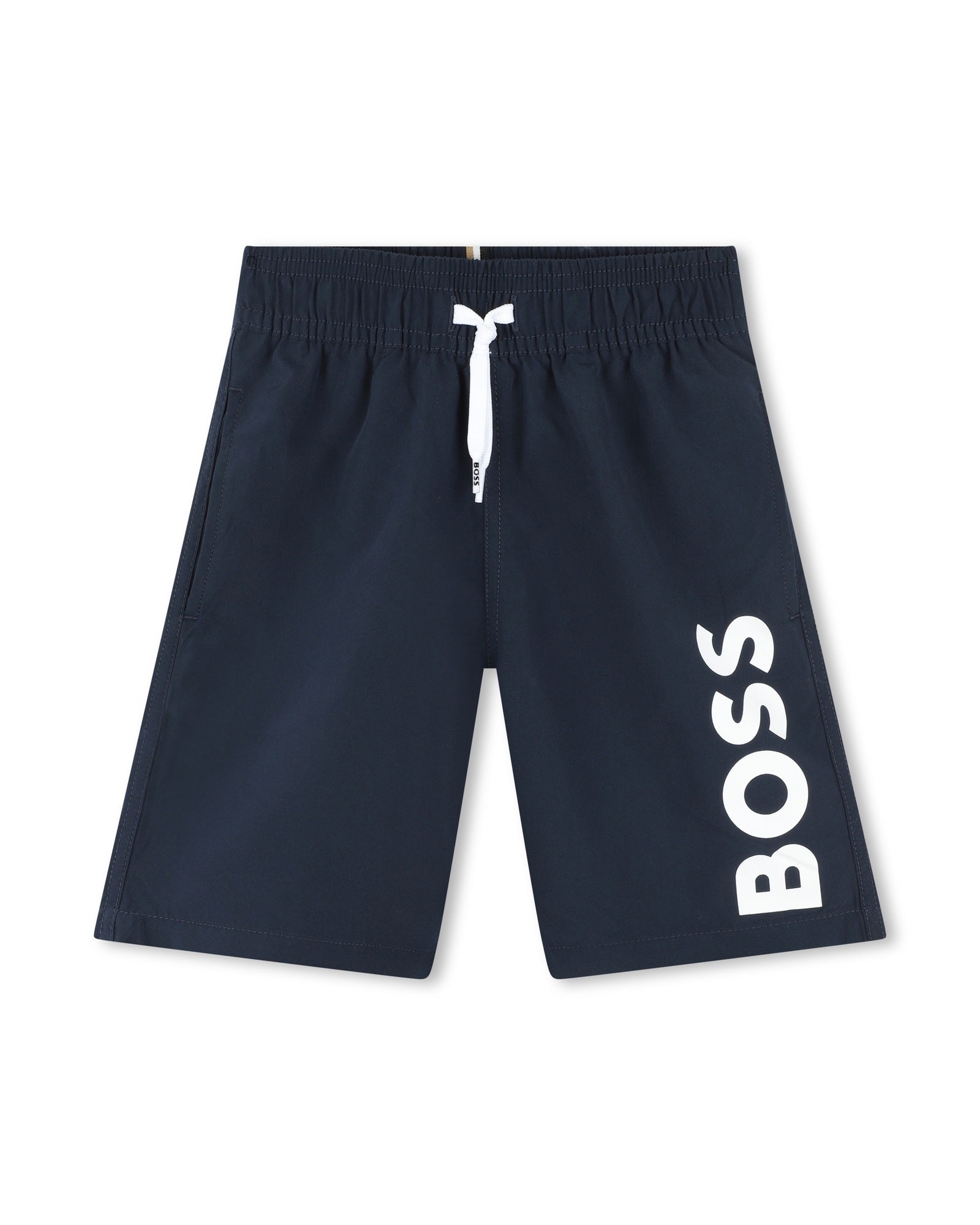 Short de bain à taille élastiquée - Bleu Cargo