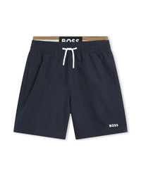 Short de bain à poches - Bleu Cargo