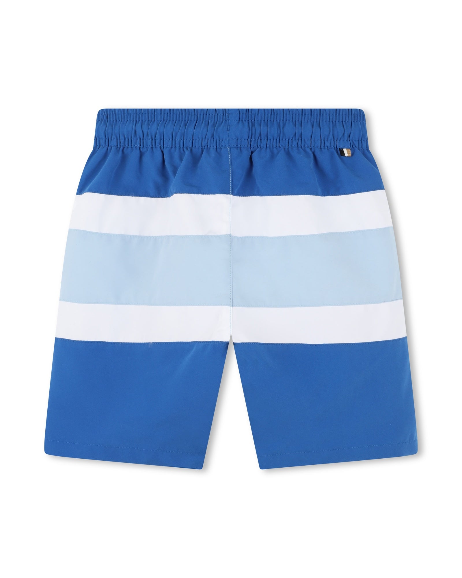 Short de bain à taille élastiquée - Bleu Vif